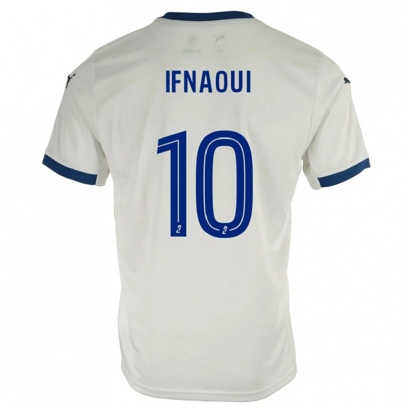 Danxen Men Merwan Ifnaoui #10 White Blue Away Jersey 2025/26 T-Shirt