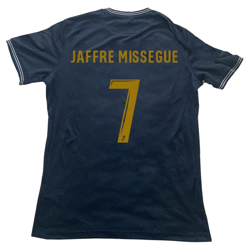 Danxen Men Lenny Jaffre Missegue #7 Navy Gold Away Jersey 2025/26 T-Shirt