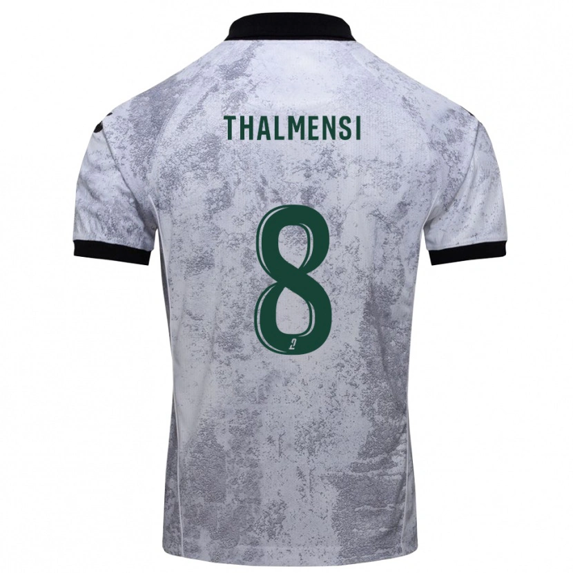 Danxen Men Rudy Thalmensi #8 White Black Away Jersey 2025/26 T-Shirt