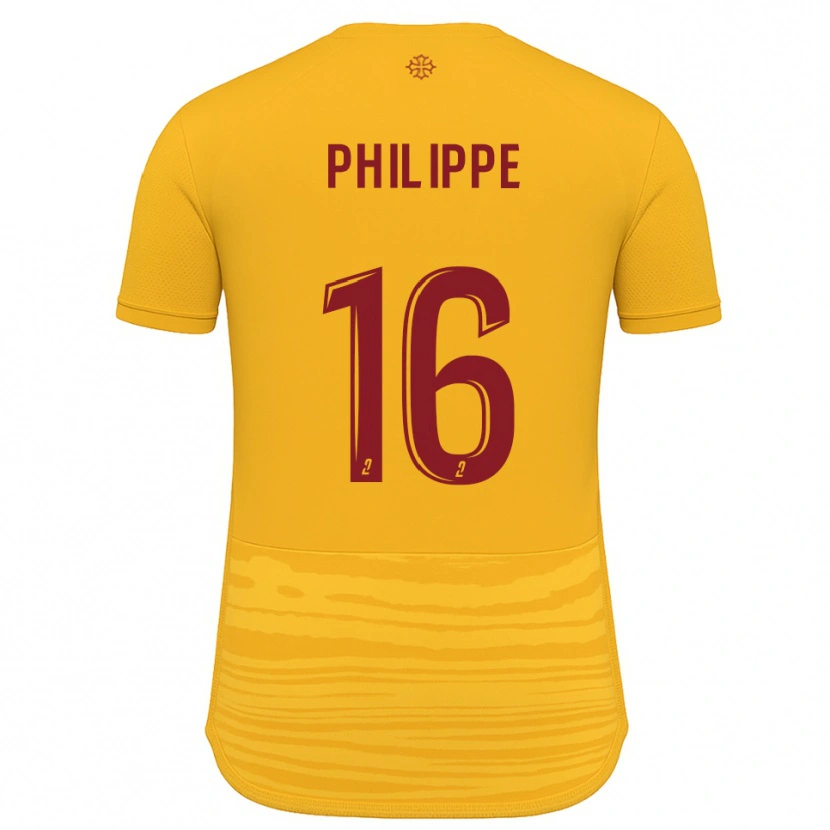 Danxen Men Flavie Philippe #16 Orange Burgundy Away Jersey 2025/26 T-Shirt
