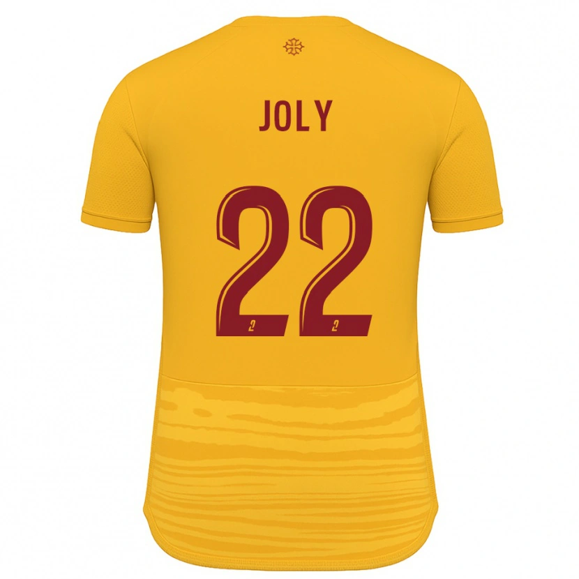 Danxen Men Octave Joly #22 Orange Burgundy Away Jersey 2025/26 T-Shirt