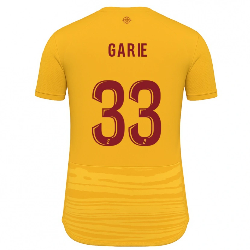 Danxen Men Hugo Garie #33 Orange Burgundy Away Jersey 2025/26 T-Shirt