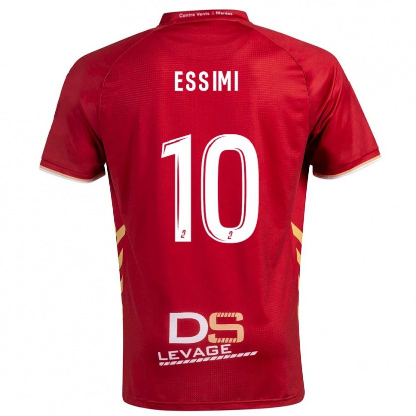 Danxen Men Marco Essimi #10 Burgundy Gold Away Jersey 2025/26 T-Shirt