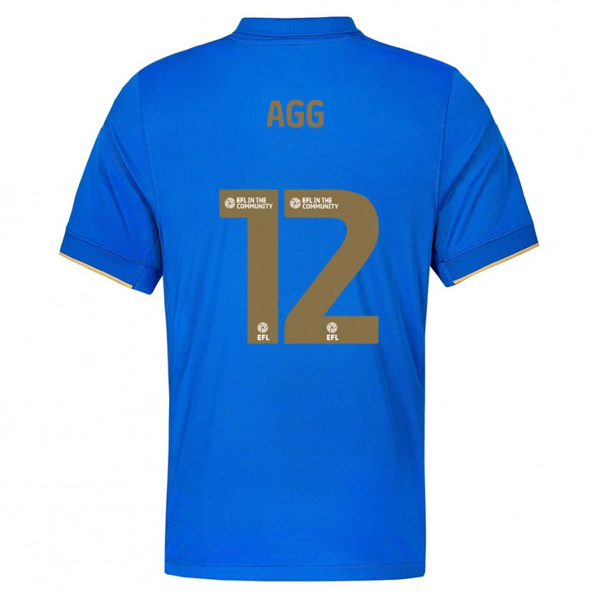 Danxen Women Lily Agg #12 Blue Gold Home Jersey 2025/26 T-Shirt