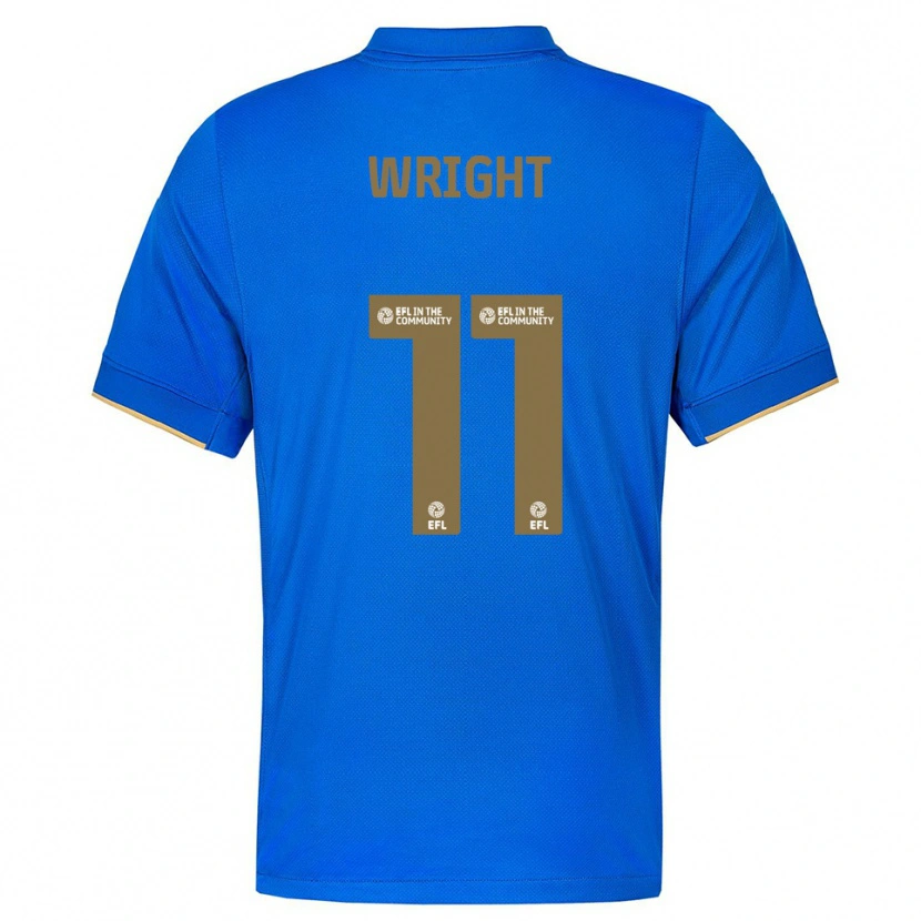 Danxen Women Scott Wright #11 Blue Gold Home Jersey 2025/26 T-Shirt