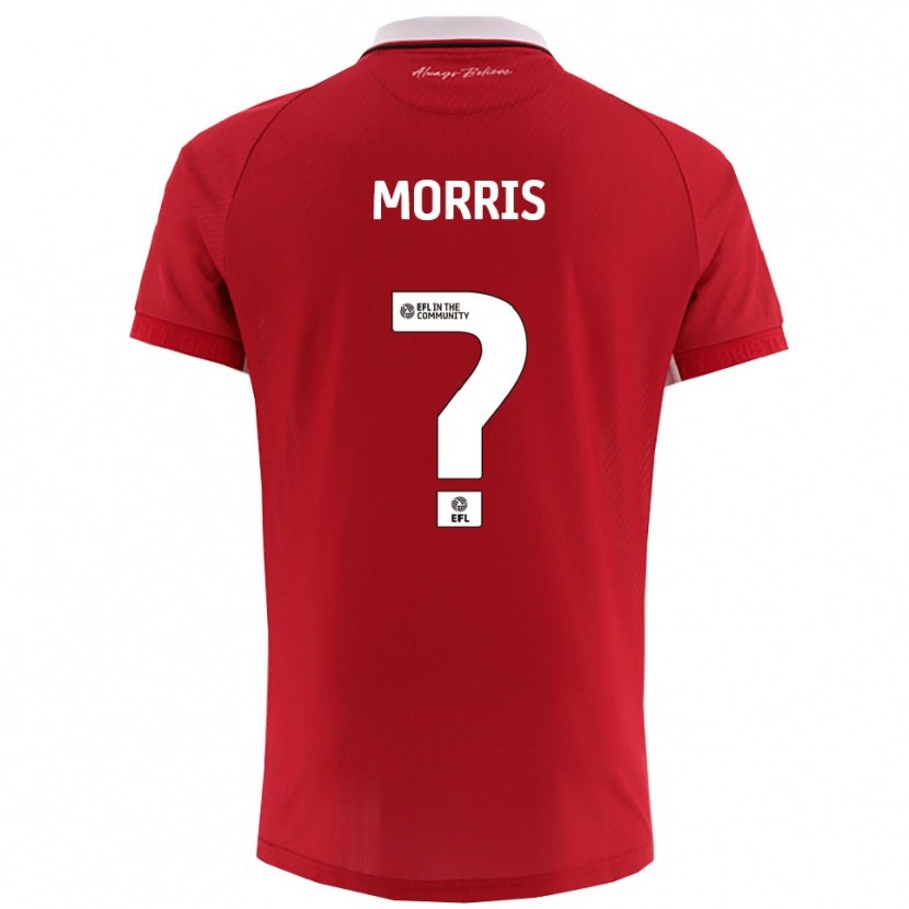 Danxen Women Matt Morris #0 Red White Home Jersey 2025/26 T-Shirt