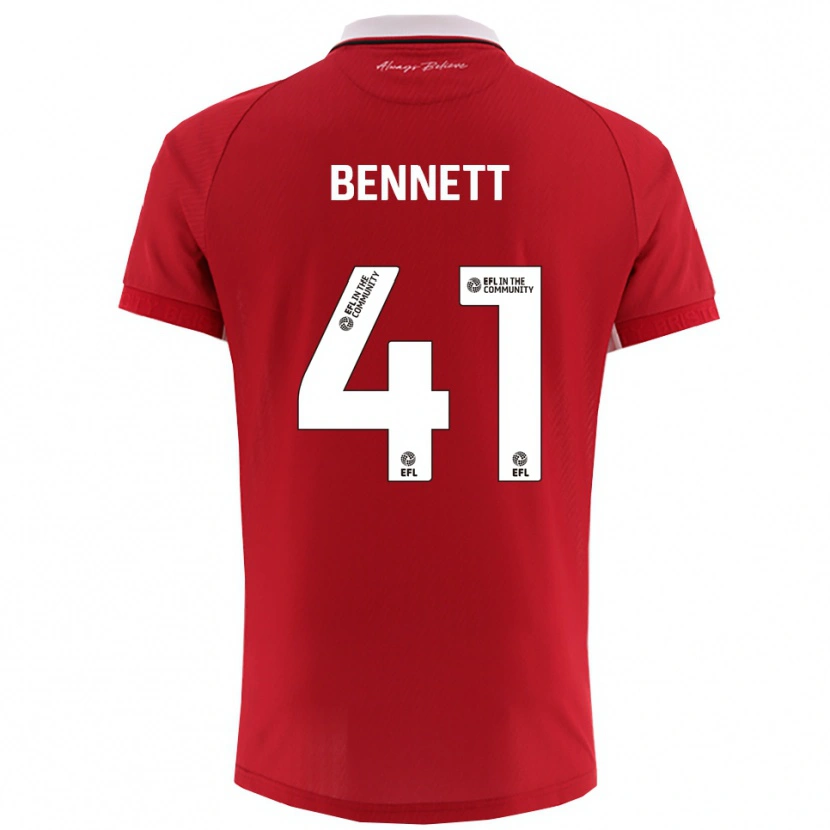 Danxen Women Harley Bennett #41 Red White Home Jersey 2025/26 T-Shirt