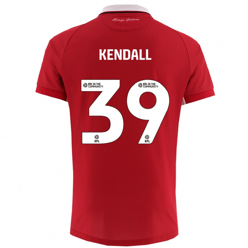 Danxen Women Maya Kendall #39 Red White Home Jersey 2025/26 T-Shirt