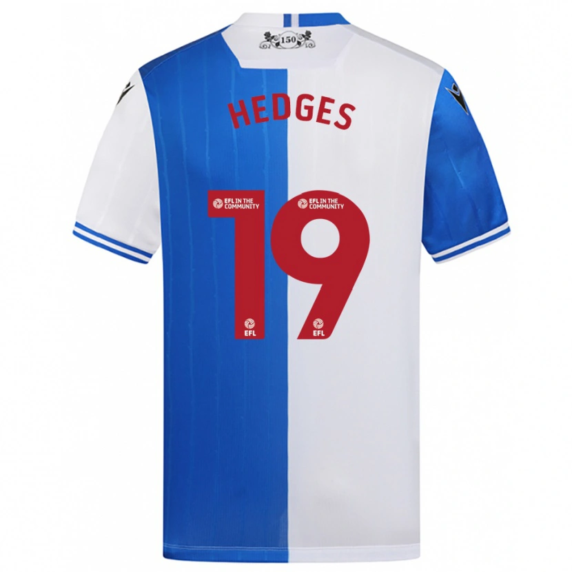 Danxen Women Ryan Hedges #19 Blue White Home Jersey 2025/26 T-Shirt