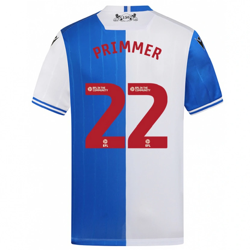 Danxen Women Tia-Jade Primmer #22 Blue White Home Jersey 2025/26 T-Shirt