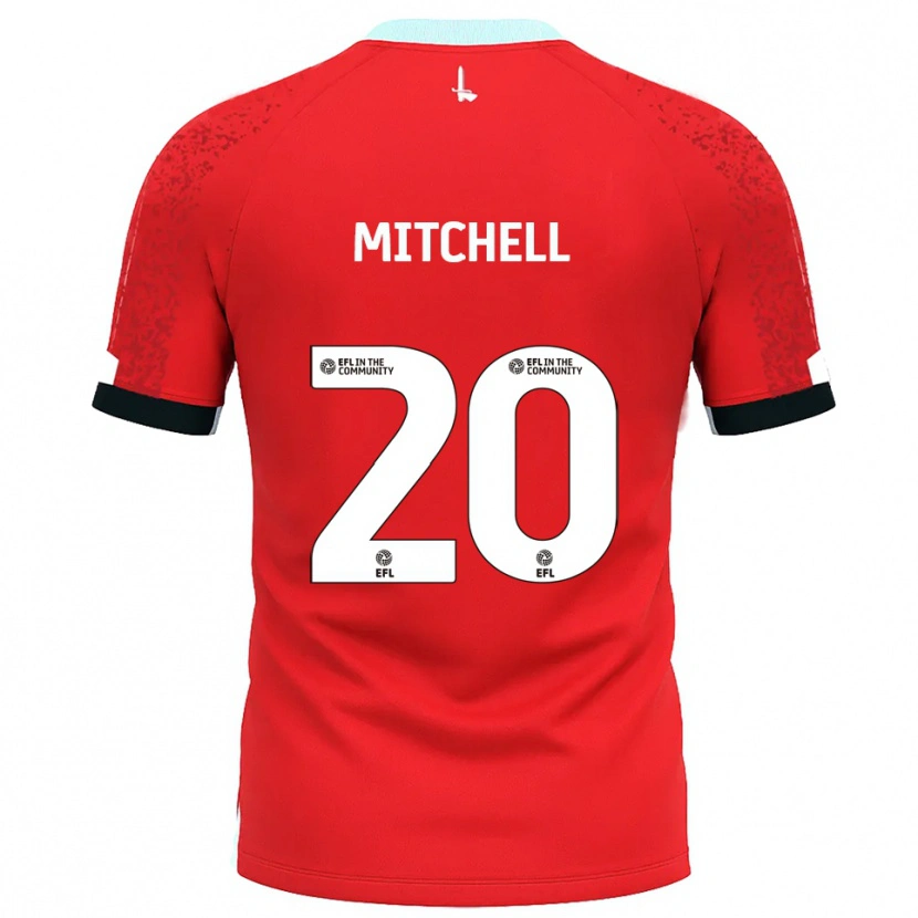 Danxen Women Zach Mitchell #20 Red White Home Jersey 2025/26 T-Shirt