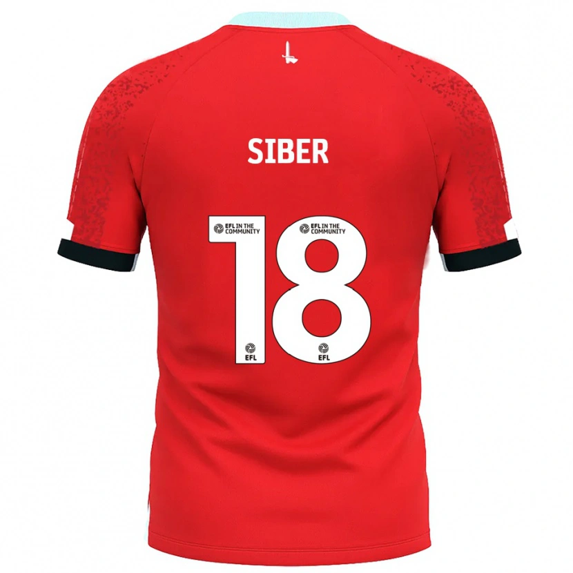 Danxen Women Gloria Siber #18 Red White Home Jersey 2025/26 T-Shirt