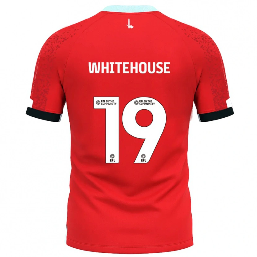 Danxen Women Sophie Whitehouse #19 Red White Home Jersey 2025/26 T-Shirt