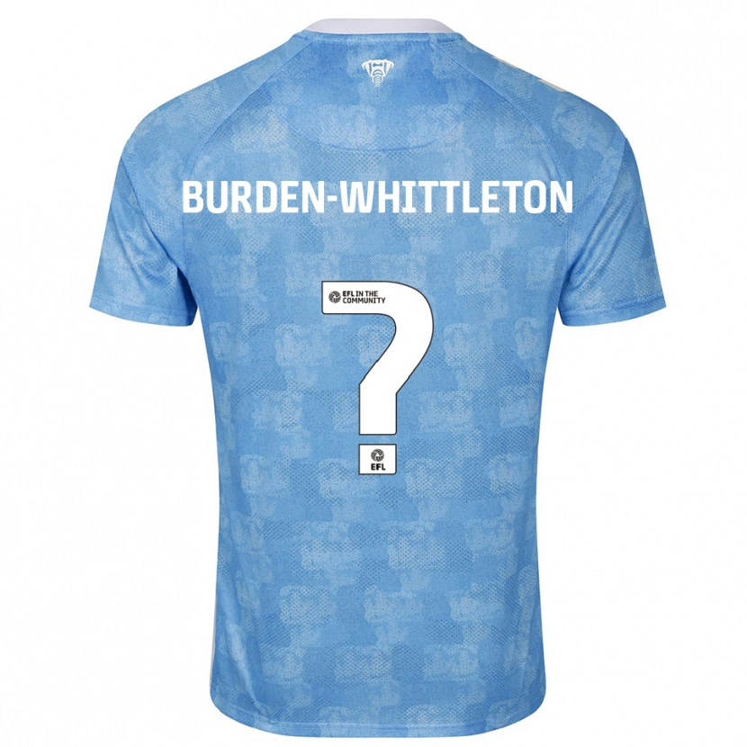 Danxen Women Charlie Burden-Whittleton #0 Sky Blue White Home Jersey 2025/26 T-Shirt
