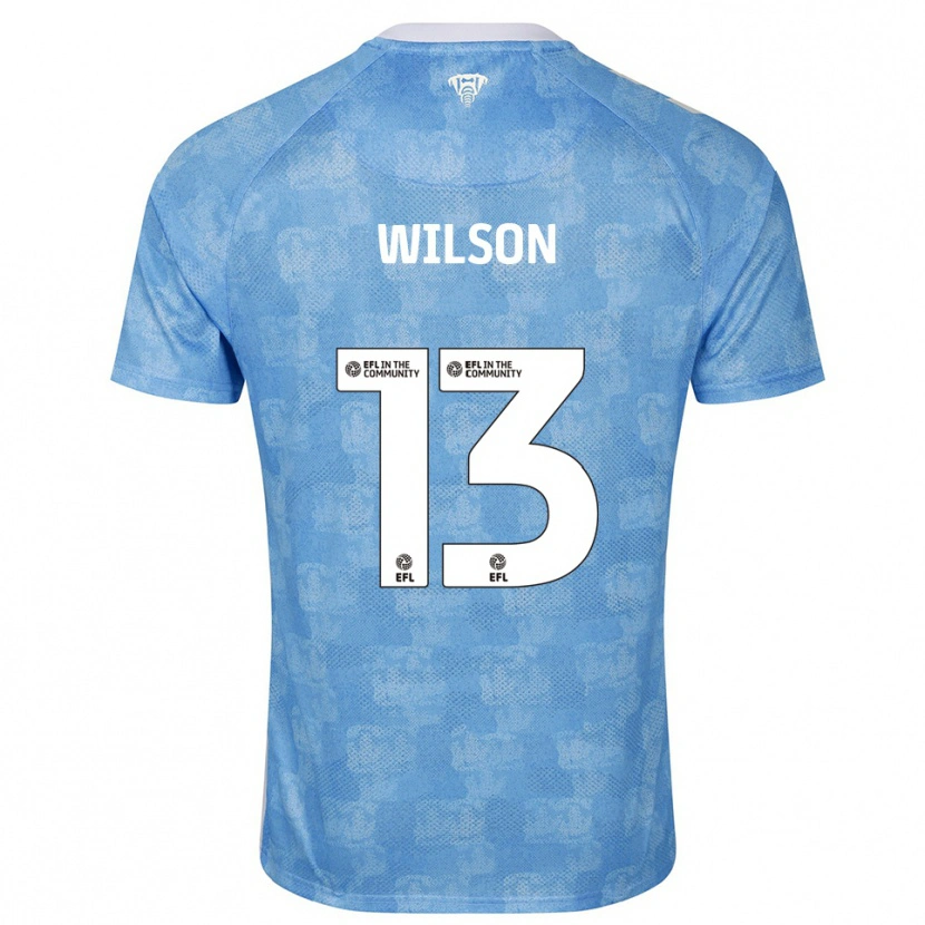 Danxen Women Ben Wilson #13 Sky Blue White Home Jersey 2025/26 T-Shirt