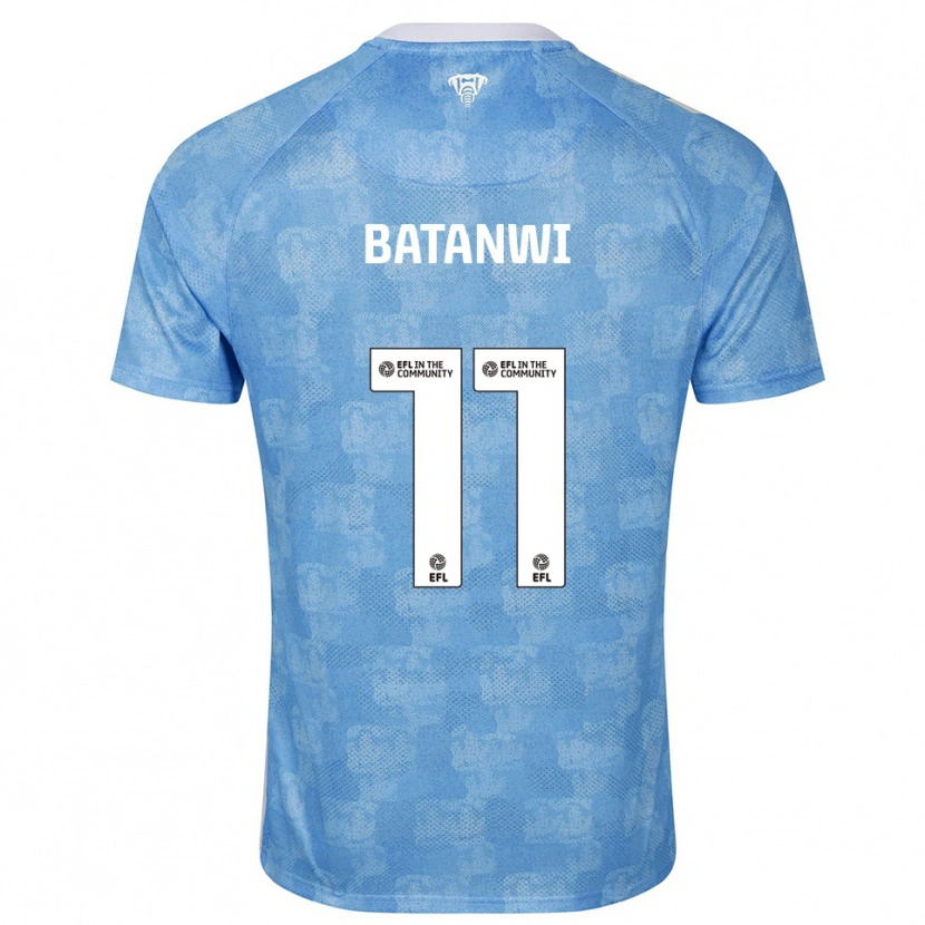 Danxen Women Tristen Batanwi #11 Sky Blue White Home Jersey 2025/26 T-Shirt