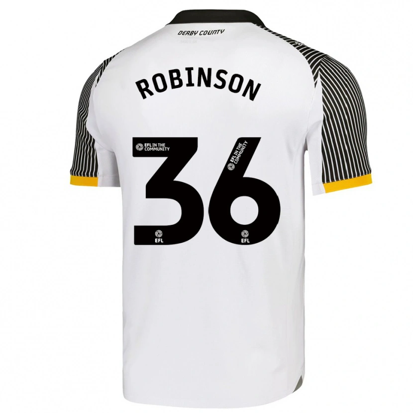 Danxen Women Keilen Robinson #36 White Black Home Jersey 2025/26 T-Shirt
