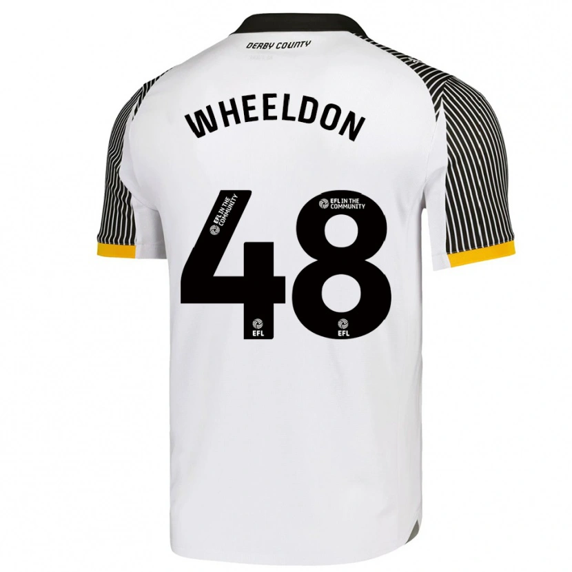 Danxen Women Lennon Wheeldon #48 White Black Home Jersey 2025/26 T-Shirt