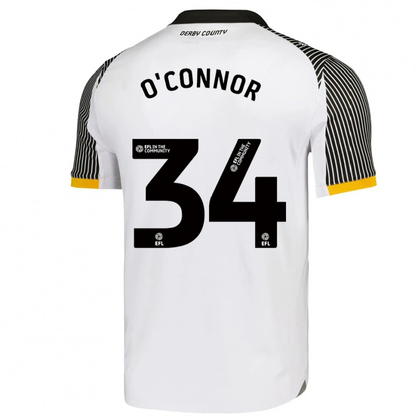 Danxen Women Dolcie O'connor #34 White Black Home Jersey 2025/26 T-Shirt