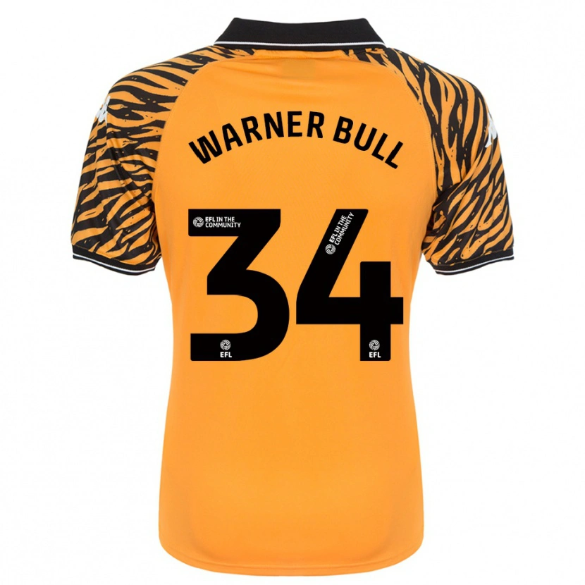 Danxen Women Lucy Warner-Bull #34 Orange Black Home Jersey 2025/26 T-Shirt