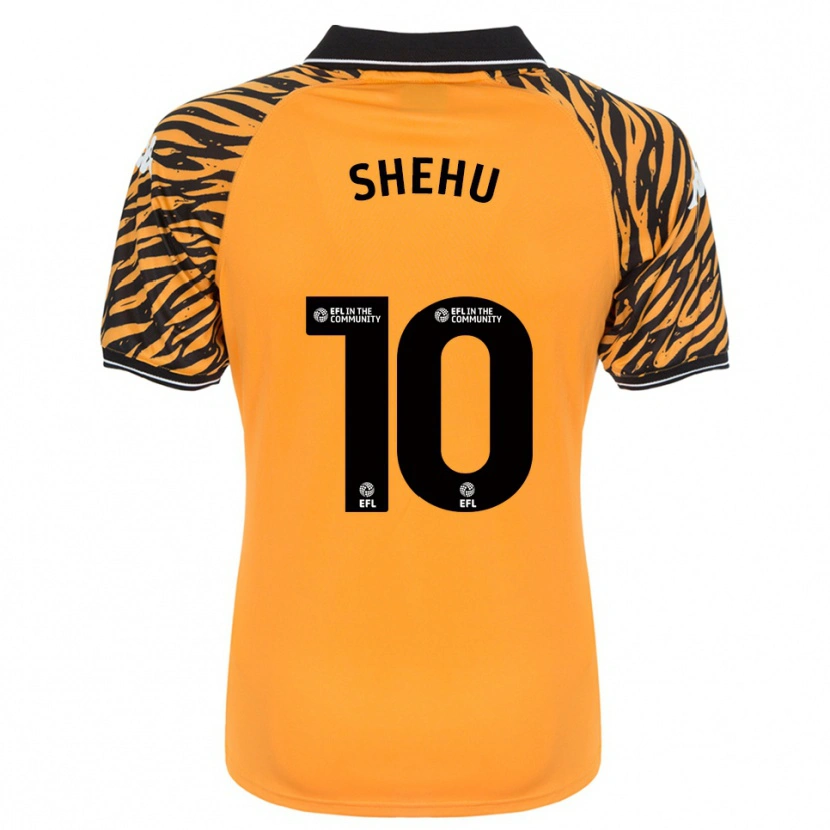 Danxen Women Aidon Shehu #10 Orange Black Home Jersey 2025/26 T-Shirt