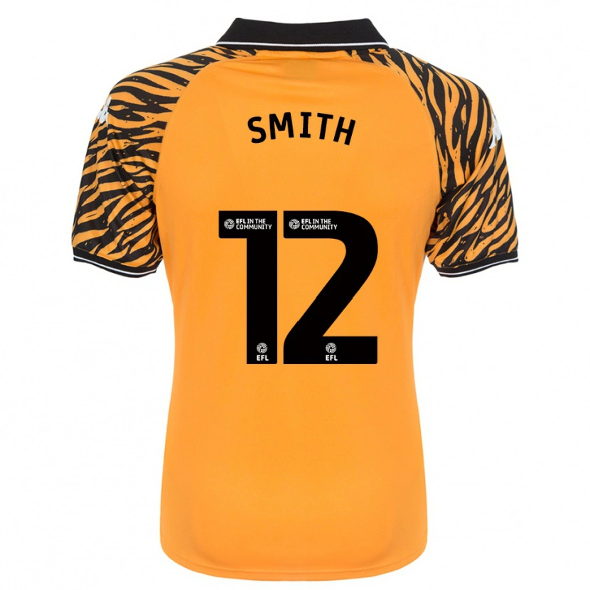 Danxen Women Emily Smith #12 Orange Black Home Jersey 2025/26 T-Shirt