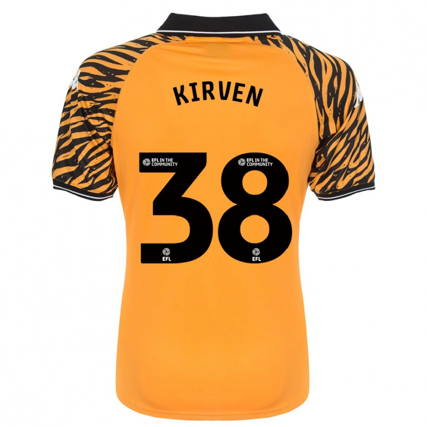 Danxen Women Tess Kirven #38 Orange Black Home Jersey 2025/26 T-Shirt