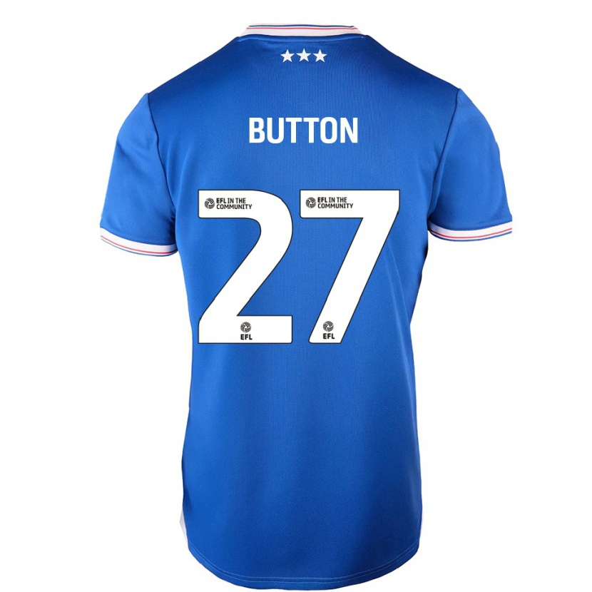 Danxen Women David Button #27 Blue White Home Jersey 2025/26 T-Shirt