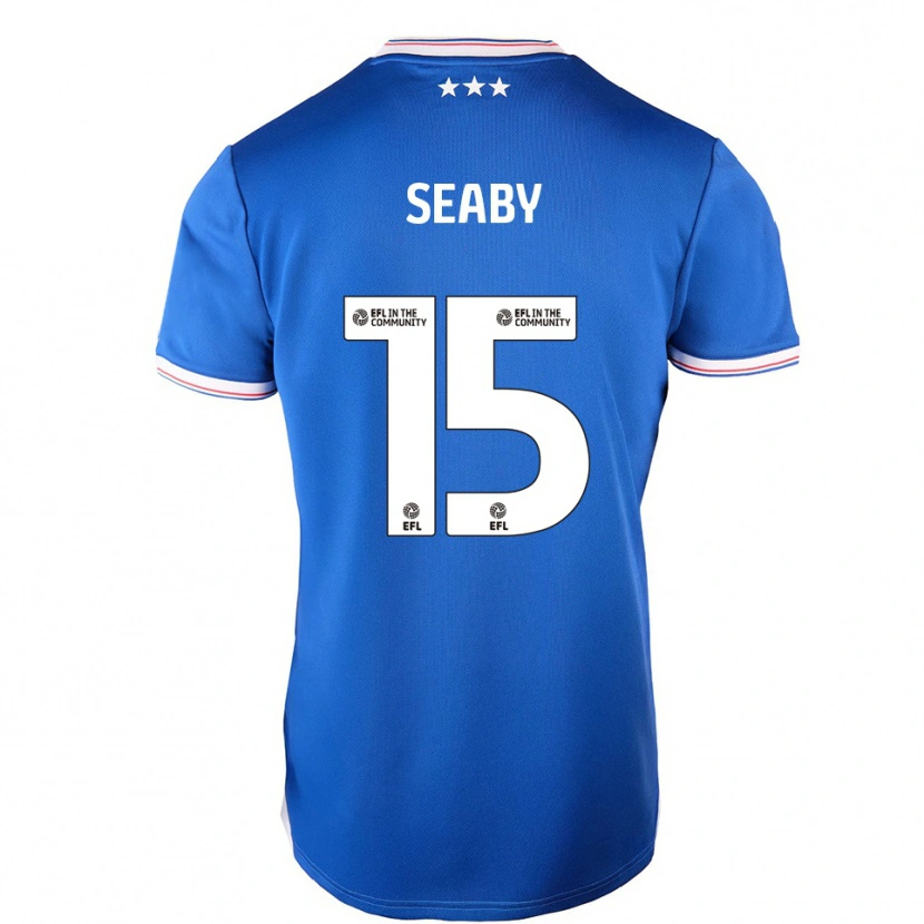 Danxen Women Ruby Seaby #15 Blue White Home Jersey 2025/26 T-Shirt