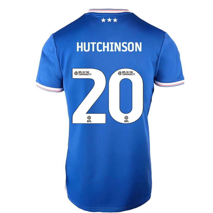 Danxen Women Omari Hutchinson #20 Blue White Home Jersey 2025/26 T-Shirt