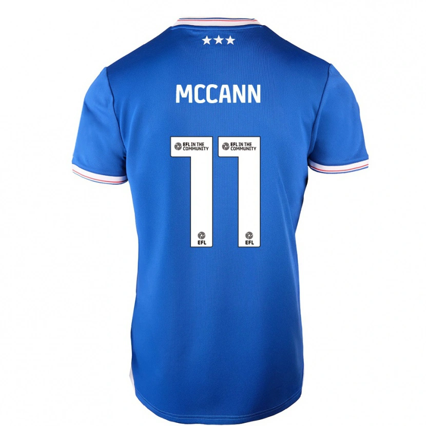 Danxen Women Darragh Mccann #11 Blue White Home Jersey 2025/26 T-Shirt