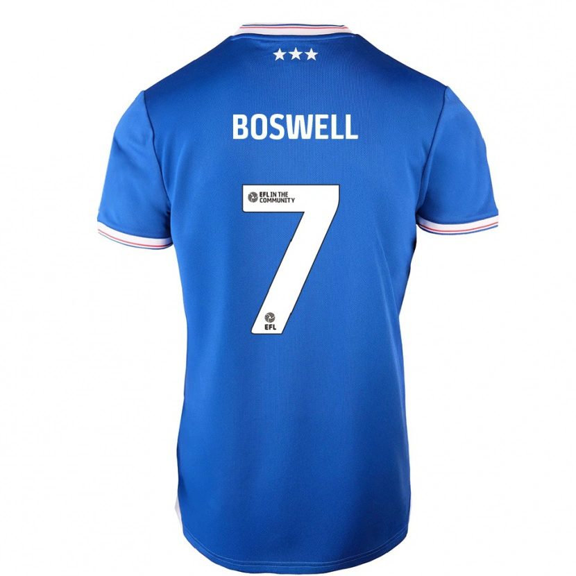 Danxen Women Ashton Boswell #7 Blue White Home Jersey 2025/26 T-Shirt