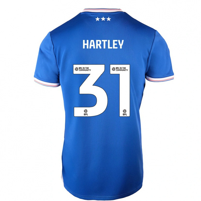 Danxen Women Laura Hartley #31 Blue White Home Jersey 2025/26 T-Shirt