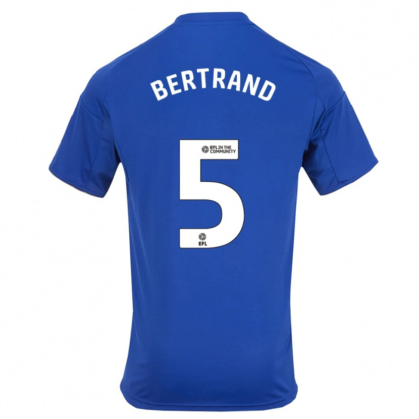 Danxen Women Ryan Bertrand #5 Blue Gold Home Jersey 2025/26 T-Shirt