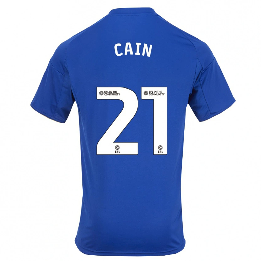 Danxen Women Hannah Cain #21 Blue Gold Home Jersey 2025/26 T-Shirt