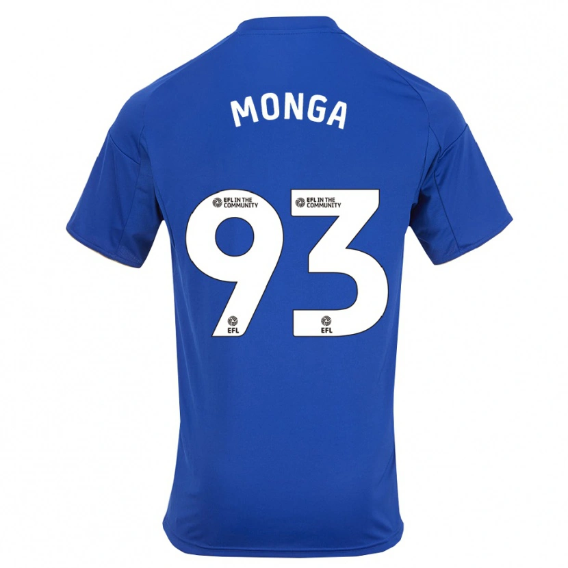 Danxen Women Jeremy Monga #93 Blue Gold Home Jersey 2025/26 T-Shirt