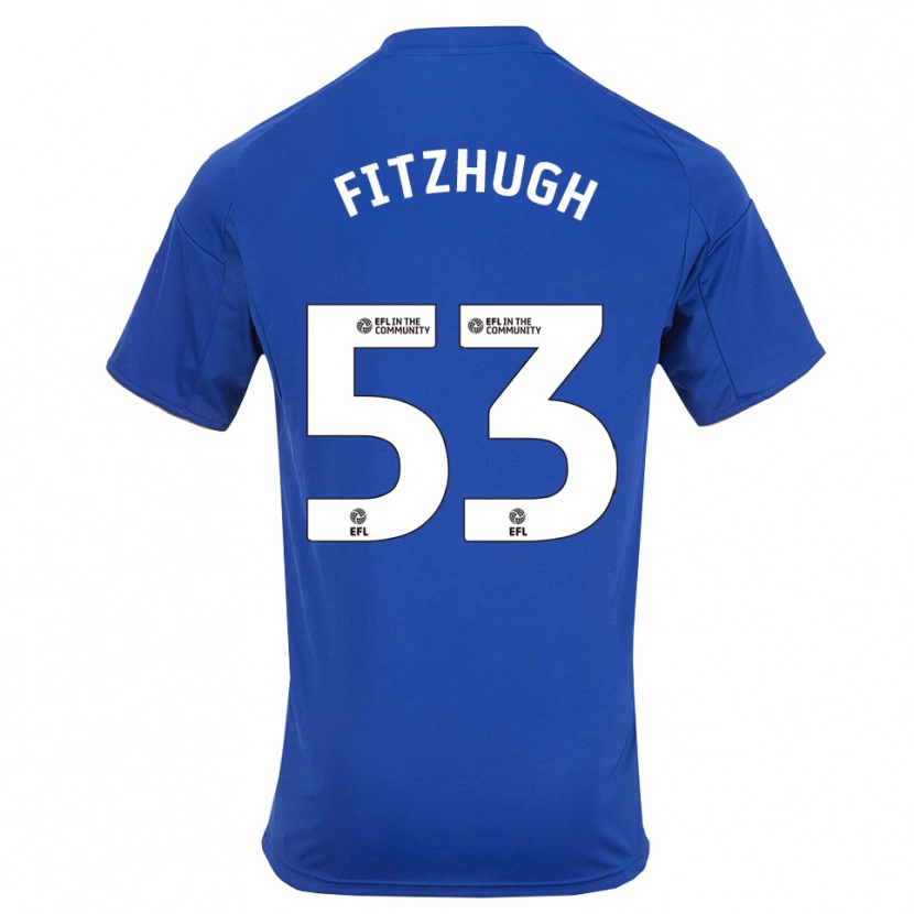 Danxen Women Ethan Fitzhugh #53 Blue Gold Home Jersey 2025/26 T-Shirt