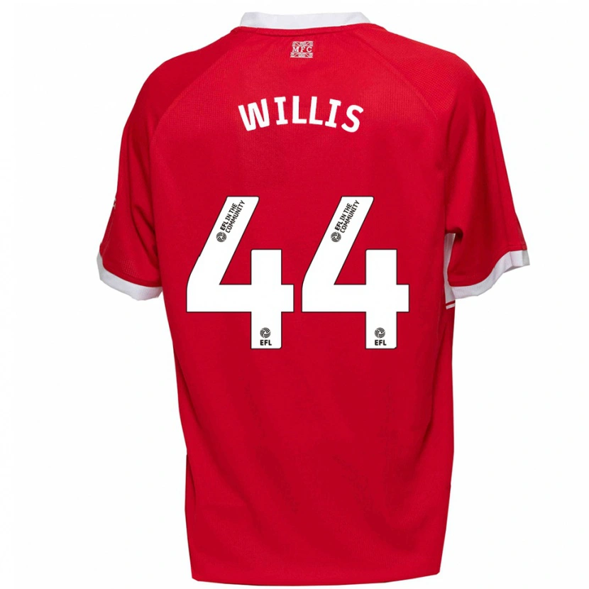 Danxen Women Pharrell Willis #44 Red White Home Jersey 2025/26 T-Shirt