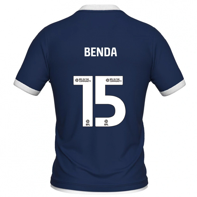 Danxen Women Steven Benda #15 Navy White Home Jersey 2025/26 T-Shirt