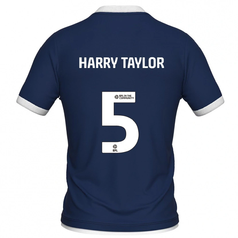 Danxen Women Harry Taylor #5 Navy White Home Jersey 2025/26 T-Shirt