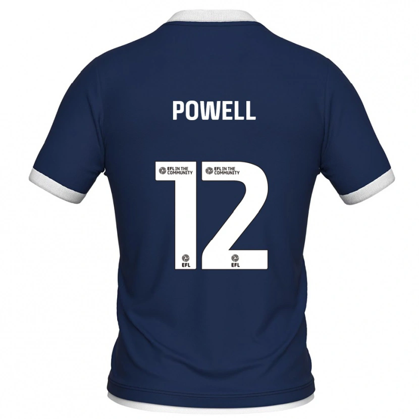 Danxen Women Beth Powell #12 Navy White Home Jersey 2025/26 T-Shirt