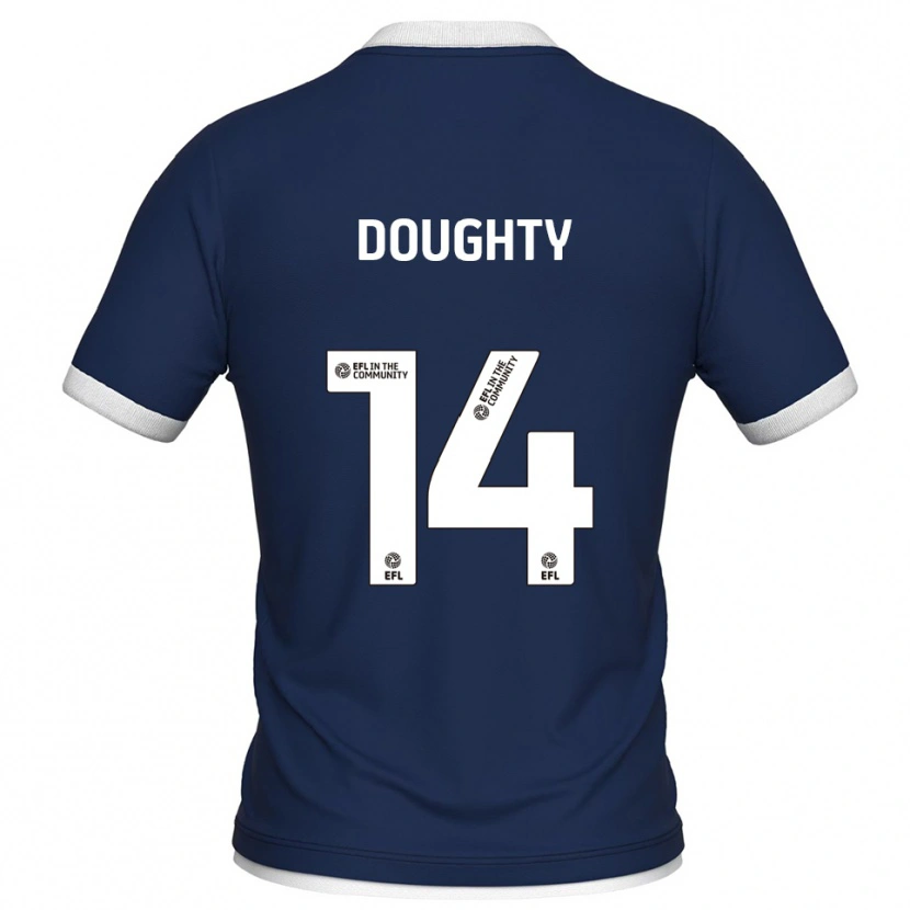 Danxen Women Alfie Doughty #14 Navy White Home Jersey 2025/26 T-Shirt