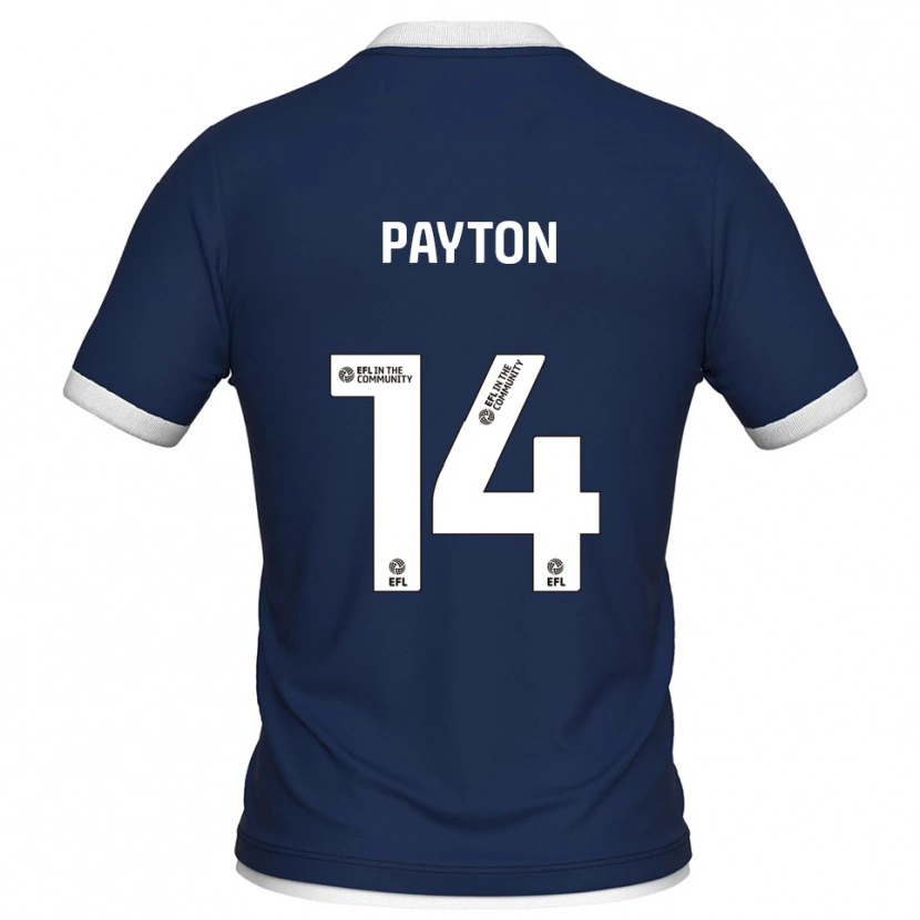 Danxen Women Edward Payton #14 Navy White Home Jersey 2025/26 T-Shirt