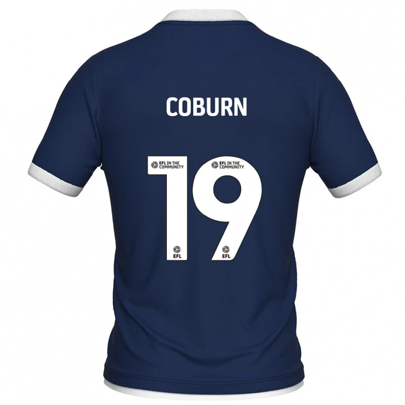 Danxen Women Josh Coburn #19 Navy White Home Jersey 2025/26 T-Shirt