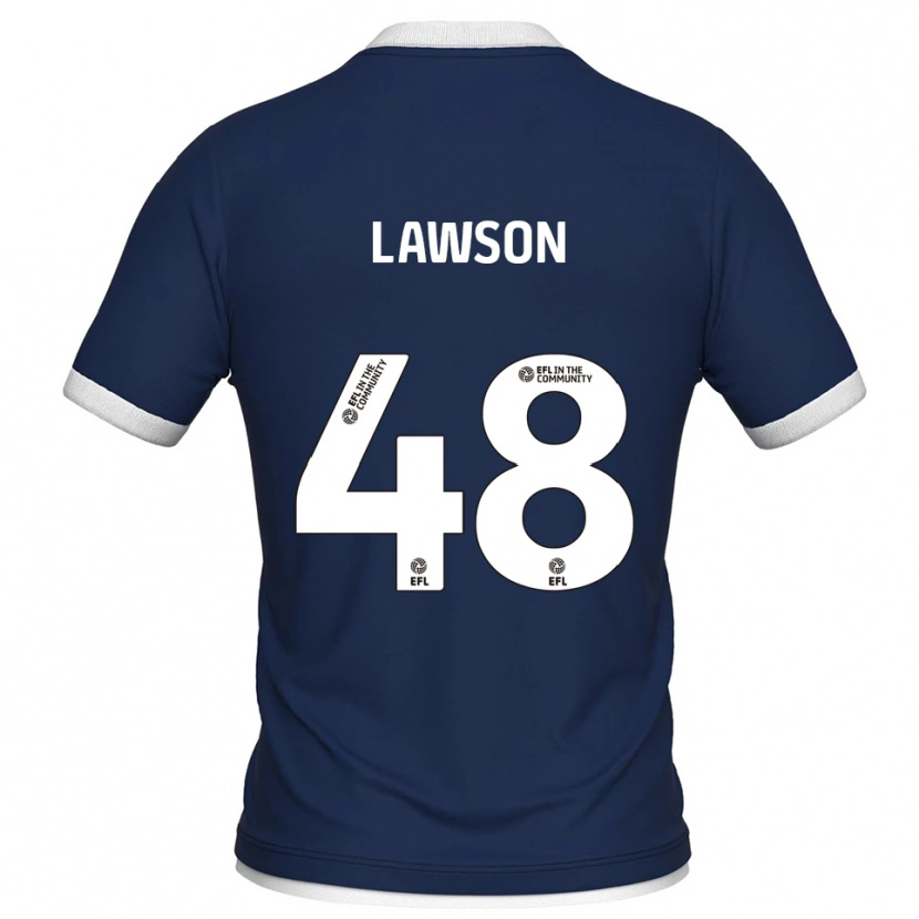 Danxen Women Sha'mar Lawson #48 Navy White Home Jersey 2025/26 T-Shirt