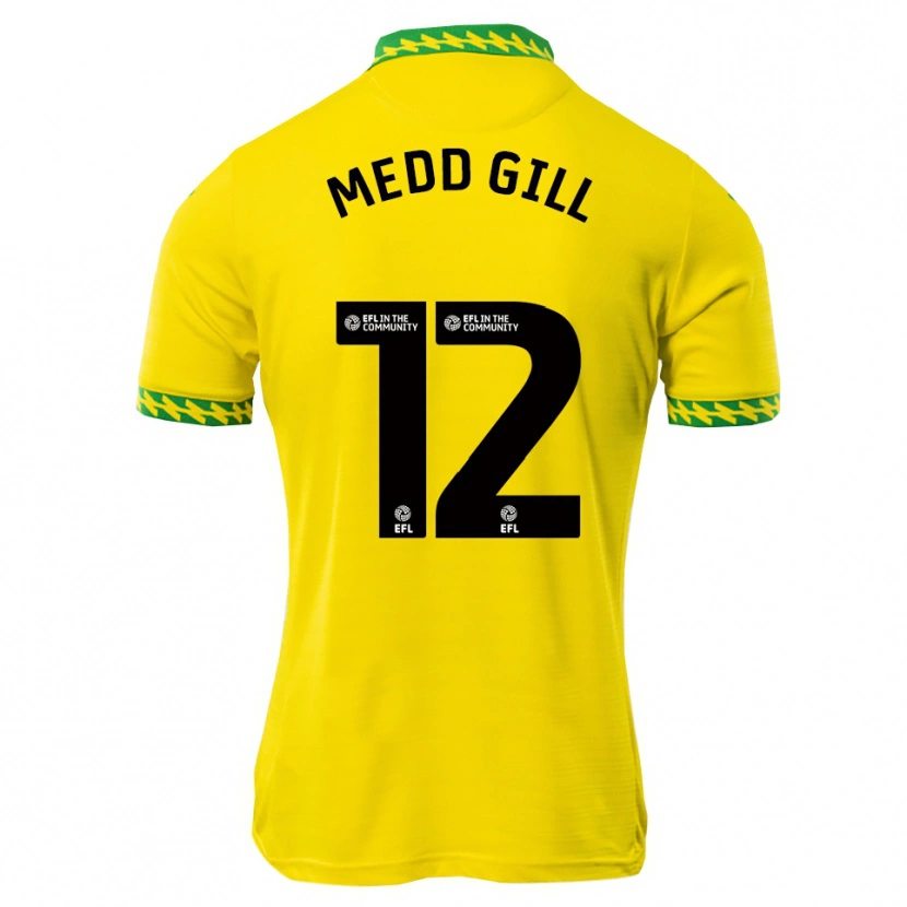 Danxen Women Tamsin Medd-Gill #12 White Green Home Jersey 2025/26 T-Shirt