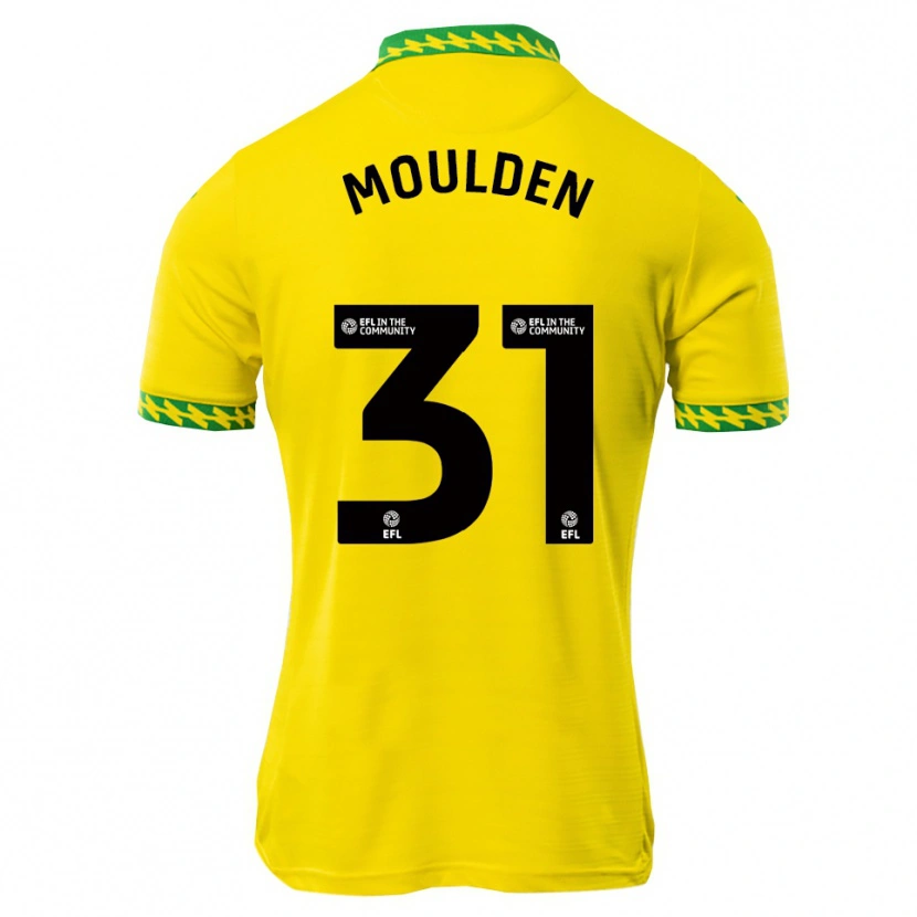 Danxen Women Louie Moulden #31 White Green Home Jersey 2025/26 T-Shirt