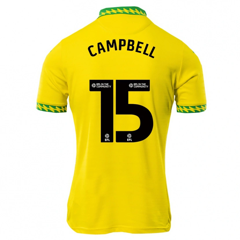 Danxen Women Brandon Campbell #15 White Green Home Jersey 2025/26 T-Shirt