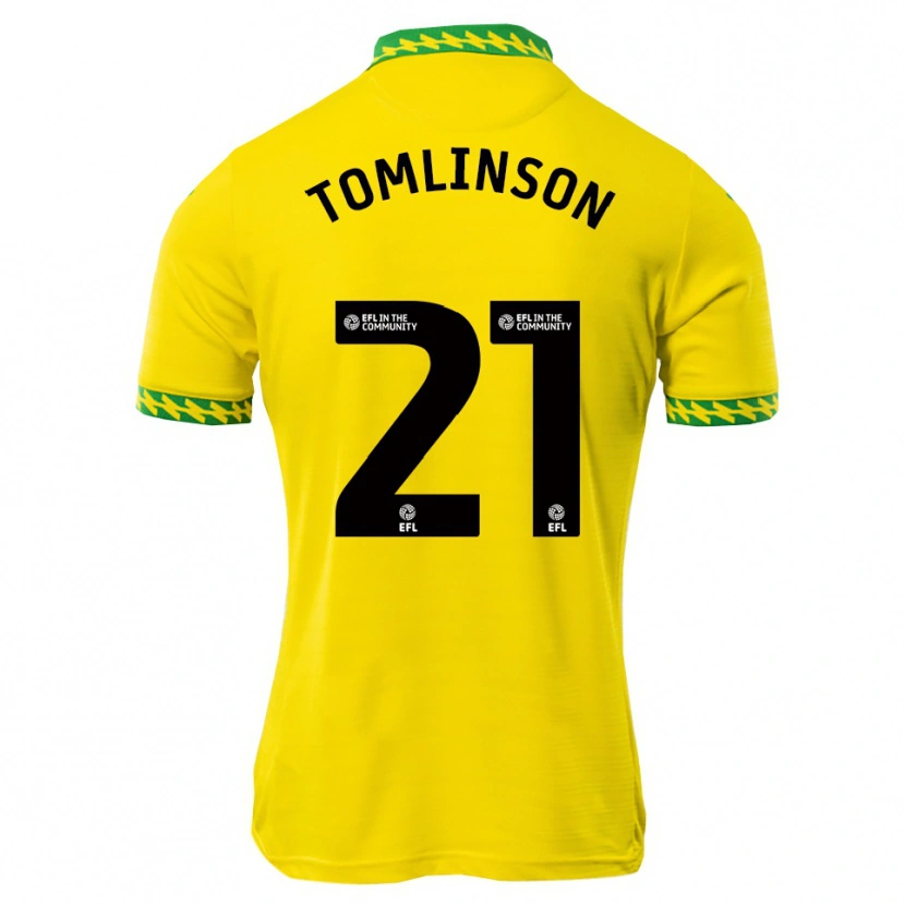 Danxen Women Lauren Tomlinson #21 White Green Home Jersey 2025/26 T-Shirt