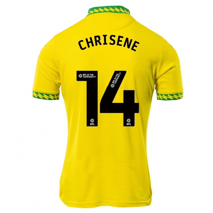 Danxen Women Ben Chrisene #14 White Green Home Jersey 2025/26 T-Shirt